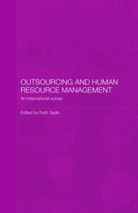 Taplin | Outsourcing and Human Resource Management | Buch | 978-0-415-42891-0 | sack.de