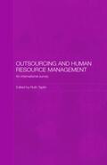 Taplin |  Outsourcing and Human Resource Management | Buch |  Sack Fachmedien