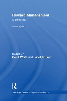 White / Druker | Reward Management | Buch | 978-0-415-43188-0 | sack.de