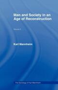 Mannheim |  Man & Soc Age Reconstructn V 2 | Buch |  Sack Fachmedien