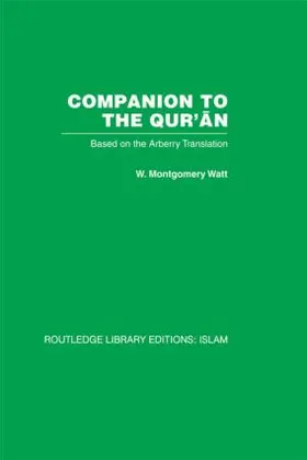 Watt |  Companion to the Qur'an | Buch |  Sack Fachmedien