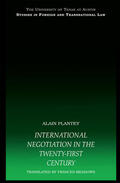 Plantey |  International Negotiation in the Twenty-First Century | Buch |  Sack Fachmedien