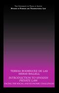 Rodriguez de las Heras Ballell |  Introduction to Spanish Private Law | Buch |  Sack Fachmedien