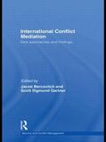 Bercovitch / Gartner |  International Conflict Mediation | Buch |  Sack Fachmedien
