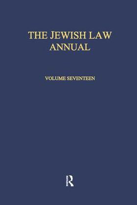 Lifshitz | The Jewish Law Annual Volume 17 | Buch | 978-0-415-45723-1 | sack.de