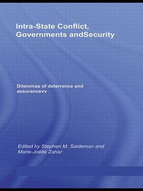 Saideman / Zahar |  Intra-State Conflict, Governments and Security | Buch |  Sack Fachmedien