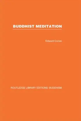 Conze |  Buddhist Meditation | Buch |  Sack Fachmedien