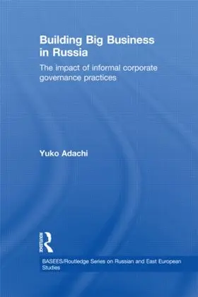 Adachi |  Building Big Business in Russia | Buch |  Sack Fachmedien