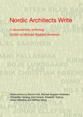 Andersen |  Nordic Architects Write | Buch |  Sack Fachmedien