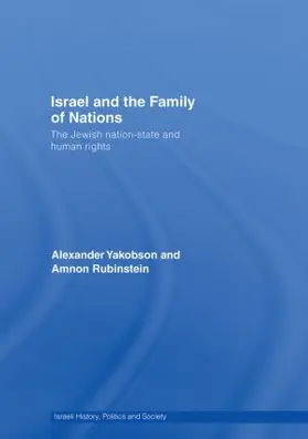 Yakobson / Rubinstein |  Israel and the Family of Nations | Buch |  Sack Fachmedien