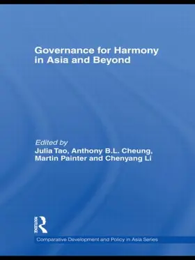 Tao / Cheung / Painter |  Governance for Harmony in Asia and Beyond | Buch |  Sack Fachmedien