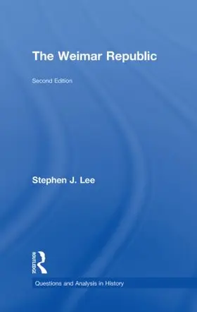 Lee | The Weimar Republic | Buch | 978-0-415-47323-1 | www.sack.de
