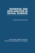 Studdert-Kennedy |  Evidence and Explanation in Social Science | Buch |  Sack Fachmedien