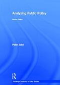 John |  Analyzing Public Policy | Buch |  Sack Fachmedien