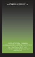 Cremer |  Human Rights and the Protection of Privacy in Tort Law | Buch |  Sack Fachmedien