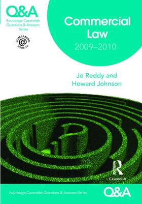 Reddy / Reddy / Johnson | Q&A Commercial Law 2009-2010 | Buch | 978-0-415-48041-3 | sack.de