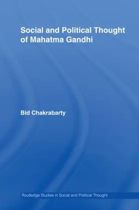Chakrabarty |  Social and Political Thought of Mahatma Gandhi | Buch |  Sack Fachmedien