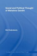 Chakrabarty |  Social and Political Thought of Mahatma Gandhi | Buch |  Sack Fachmedien