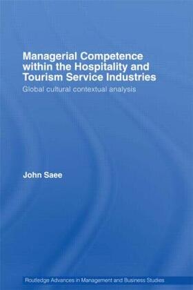 Saee | Managerial Competence within the Hospitality and Tourism Service Industries | Buch | sack.de