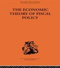 Hansen |  The Economic Theory of Fiscal Policy | Buch |  Sack Fachmedien
