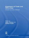 Chaisse / Gugler |  Expansion of Trade and FDI in Asia | Buch |  Sack Fachmedien