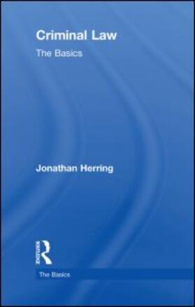 Herring |  Criminal Law: The Basics | Buch |  Sack Fachmedien