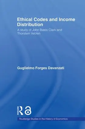 Davanzati |  Ethical Codes and Income Distribution | Buch |  Sack Fachmedien
