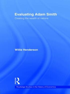 Henderson | Evaluating Adam Smith | Buch | 978-0-415-49412-0 | sack.de