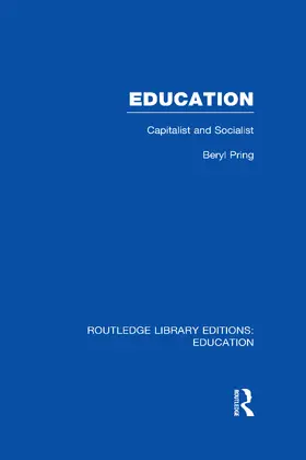 Pring |  Education (RLE Edu L) | Buch |  Sack Fachmedien