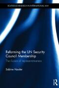 Hassler |  Reforming the UN Security Council Membership | Buch |  Sack Fachmedien