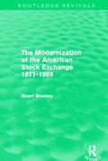 Bruchey |  The Modernization of the American Stock Exchange 1971-1989 | Buch |  Sack Fachmedien