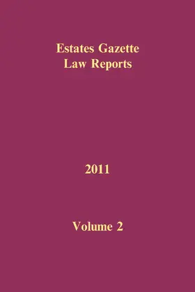 Marshall |  EGLR 2011 Volume 2 | Buch |  Sack Fachmedien
