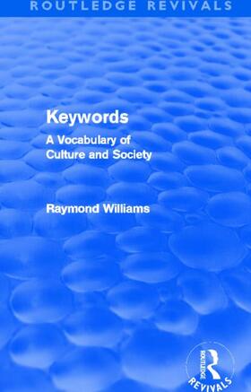 Williams |  Keywords (Routledge Revivals) | Buch |  Sack Fachmedien