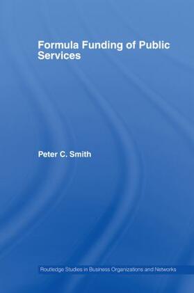Smith | Formula Funding of Public Services | Buch | sack.de