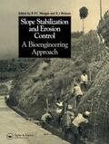 Morgan / Rickson |  Slope Stabilization and Erosion Control: A Bioengineering Approach | Buch |  Sack Fachmedien