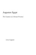 Capponi |  Augustan Egypt | Buch |  Sack Fachmedien