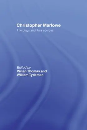 Thomas / Tydeman |  Christopher Marlowe | Buch |  Sack Fachmedien