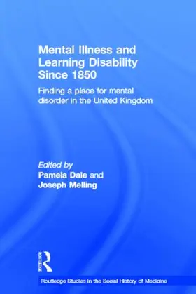 Dale / Melling |  Mental Illness and Learning Disability since 1850 | Buch |  Sack Fachmedien