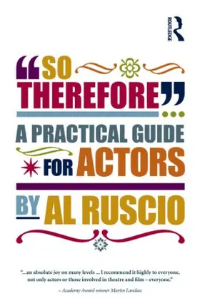 Ruscio |  So Therefore... | Buch |  Sack Fachmedien
