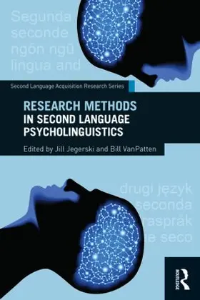 Jegerski / VanPatten |  Research Methods in Second Language Psycholinguistics | Buch |  Sack Fachmedien