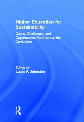 Johnston |  Higher Education for Sustainability | Buch |  Sack Fachmedien