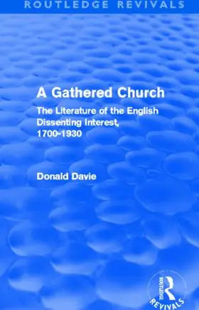 Davie | A Gathered Church (Routledge Revivals) | Buch | 978-0-415-51996-0 | www.sack.de