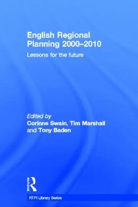 Swain / Marshall / Baden |  English Regional Planning 2000-2010 | Buch |  Sack Fachmedien