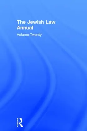 Lifshitz |  Jewish Law Annual Volume 20 | Buch |  Sack Fachmedien