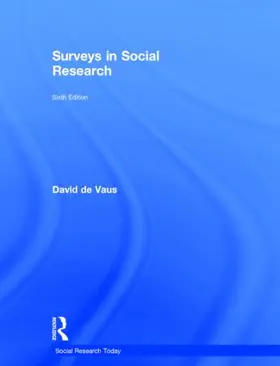 De Vaus |  Surveys In Social Research | Buch |  Sack Fachmedien