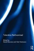 Edyvane / Matravers |  Toleration Re-Examined | Buch |  Sack Fachmedien