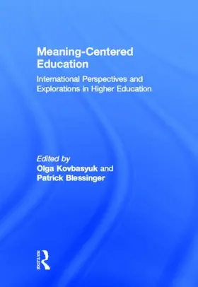 Kovbasyuk / Blessinger |  Meaning-Centered Education | Buch |  Sack Fachmedien