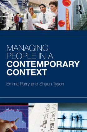 Parry / Tyson | Managing People in a Contemporary Context | Buch | 978-0-415-53312-6 | sack.de