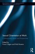 Colgan / Rumens |  Sexual Orientation at Work | Buch |  Sack Fachmedien