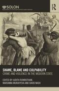 Rowbotham / Muravyeva / Nash |  Shame, Blame, and Culpability | Buch |  Sack Fachmedien